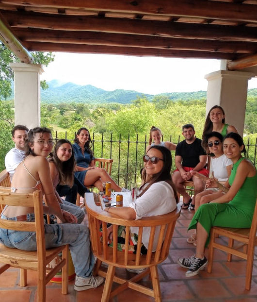 Proyección turística de Camino al Andén